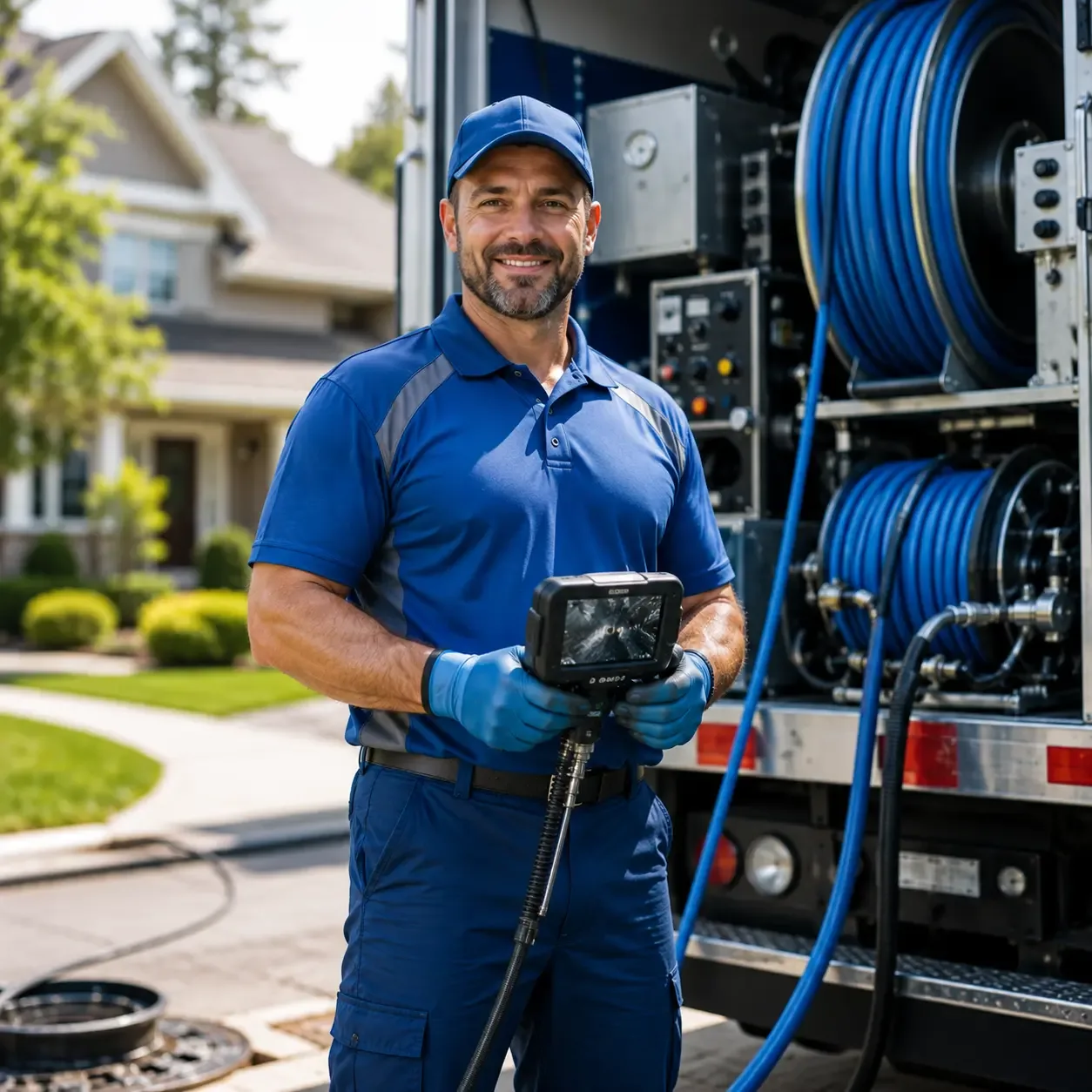 Local outdoor drain cleaning specialists in Randolph, WI